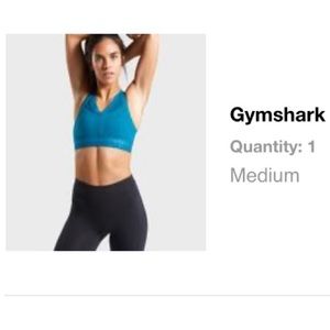 Gymshark empower sports bra - deep teal
